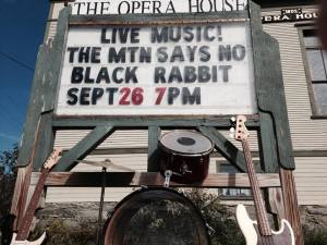 The Mountain Says No + Black Rabbit 9.26.15 Enosburg Opera House